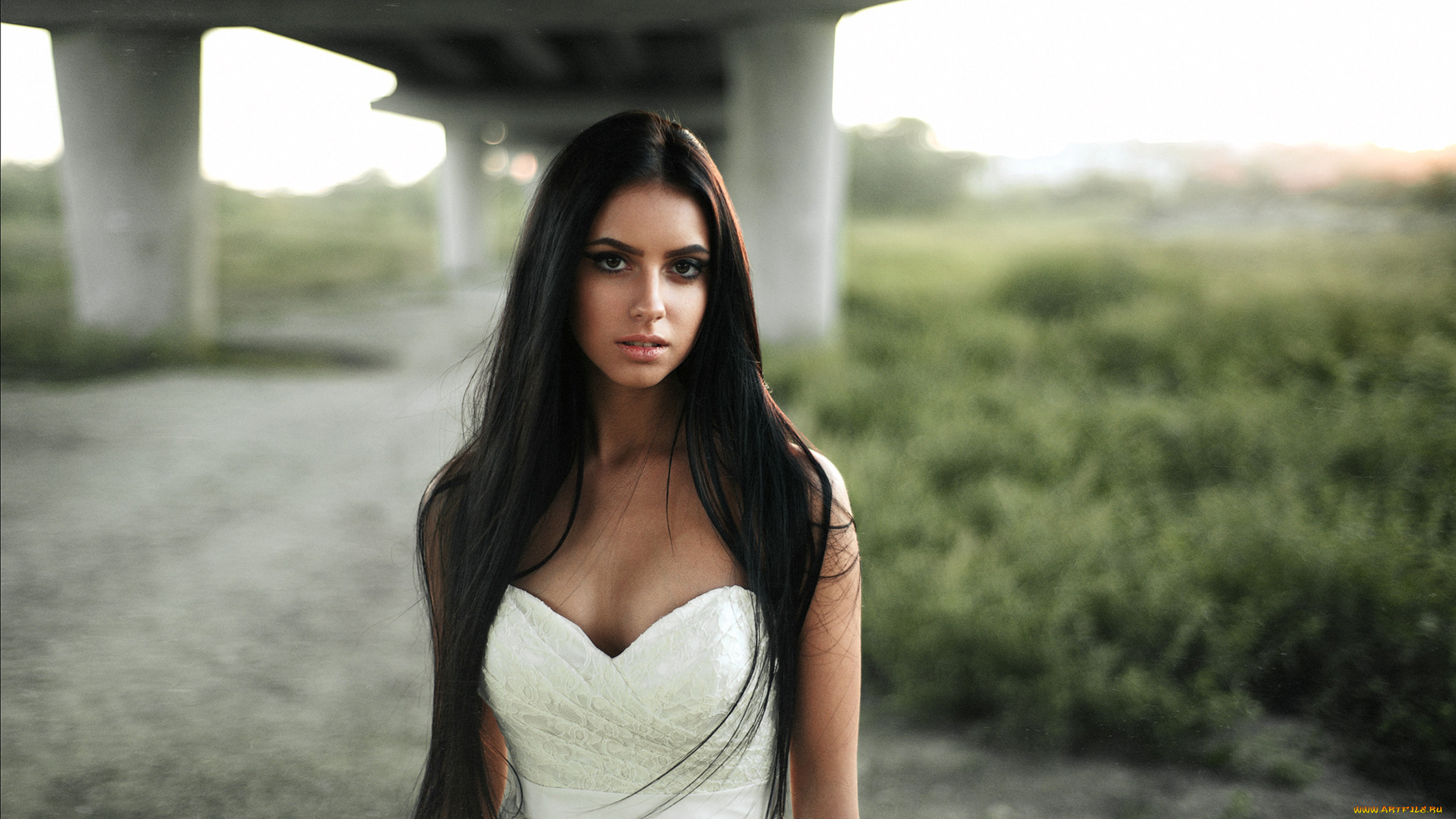 Real brunette. Darina Prikhodko модель.